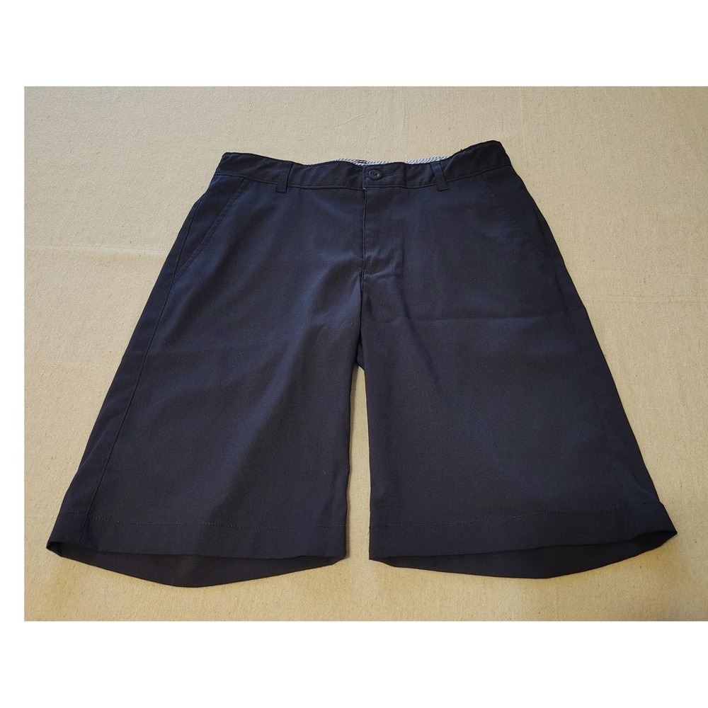 Tommy Hilfiger Boys 18 Regular Navy Blue Flat Front Shorts Casual 13